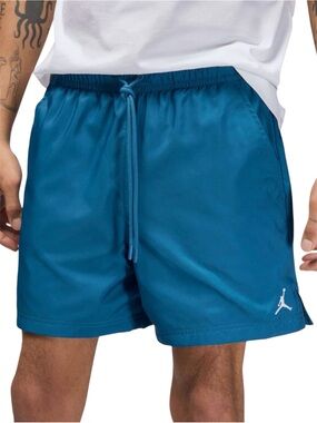 Jordan Essentials 5" Poolside Shorts Blue | Size S | Like New